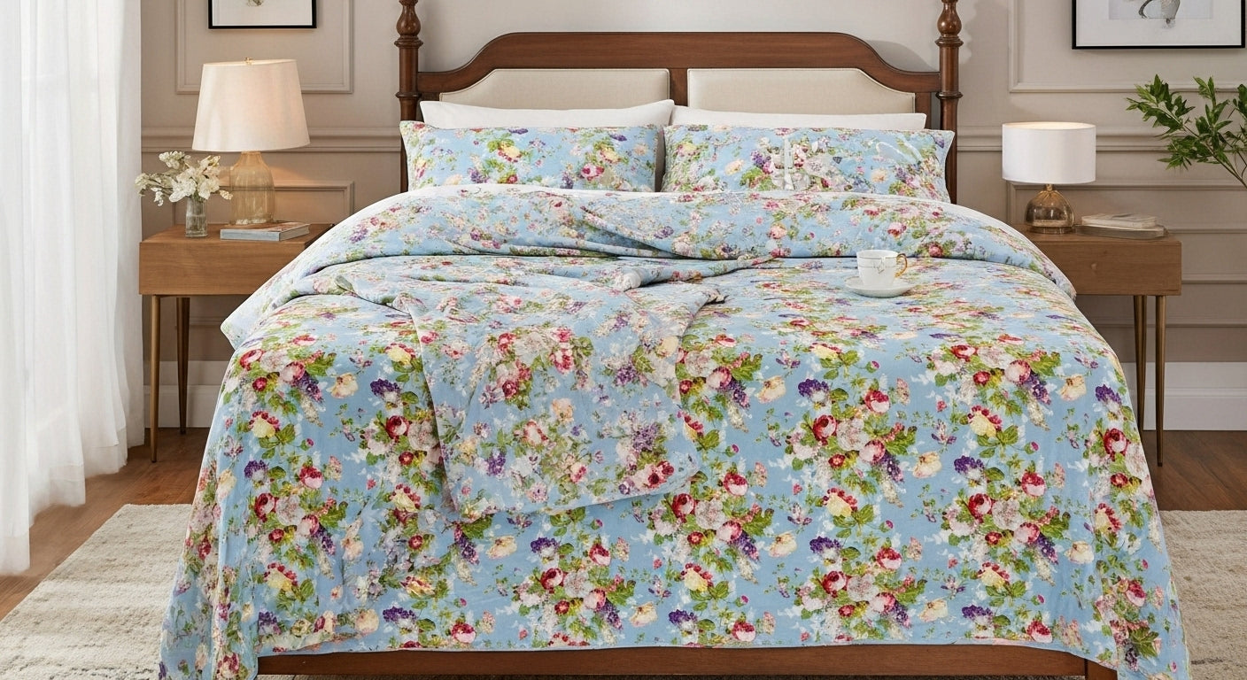 Bedsheet and Quilt Set