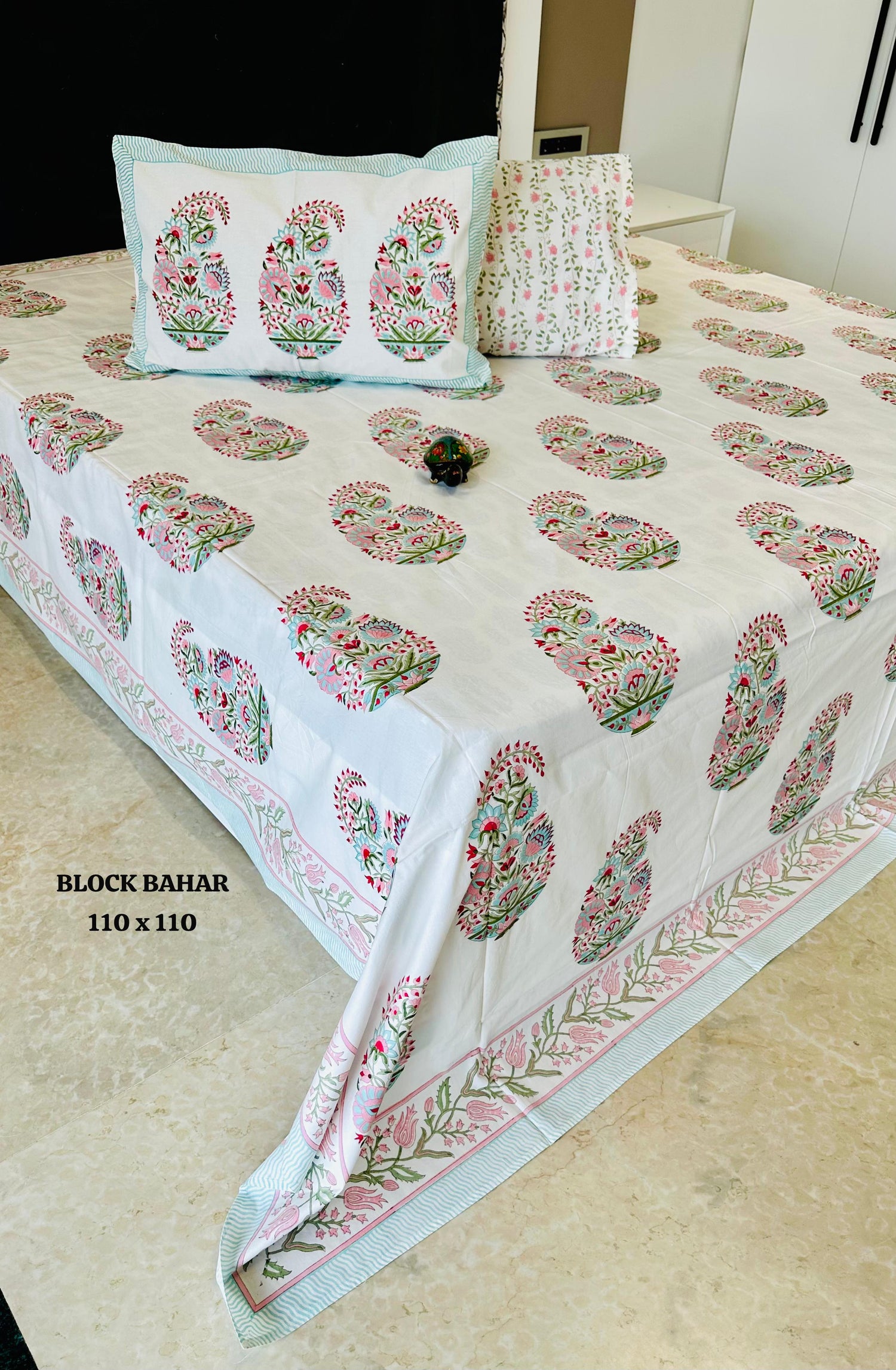 Bedsheet- Handblock