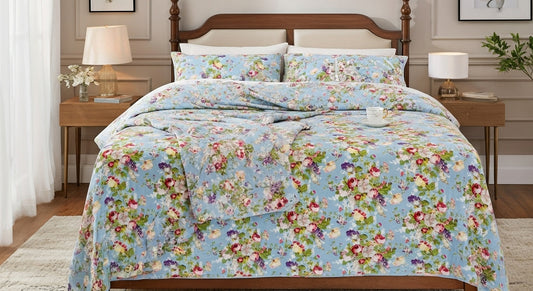 Bedsheet and Quilt Set